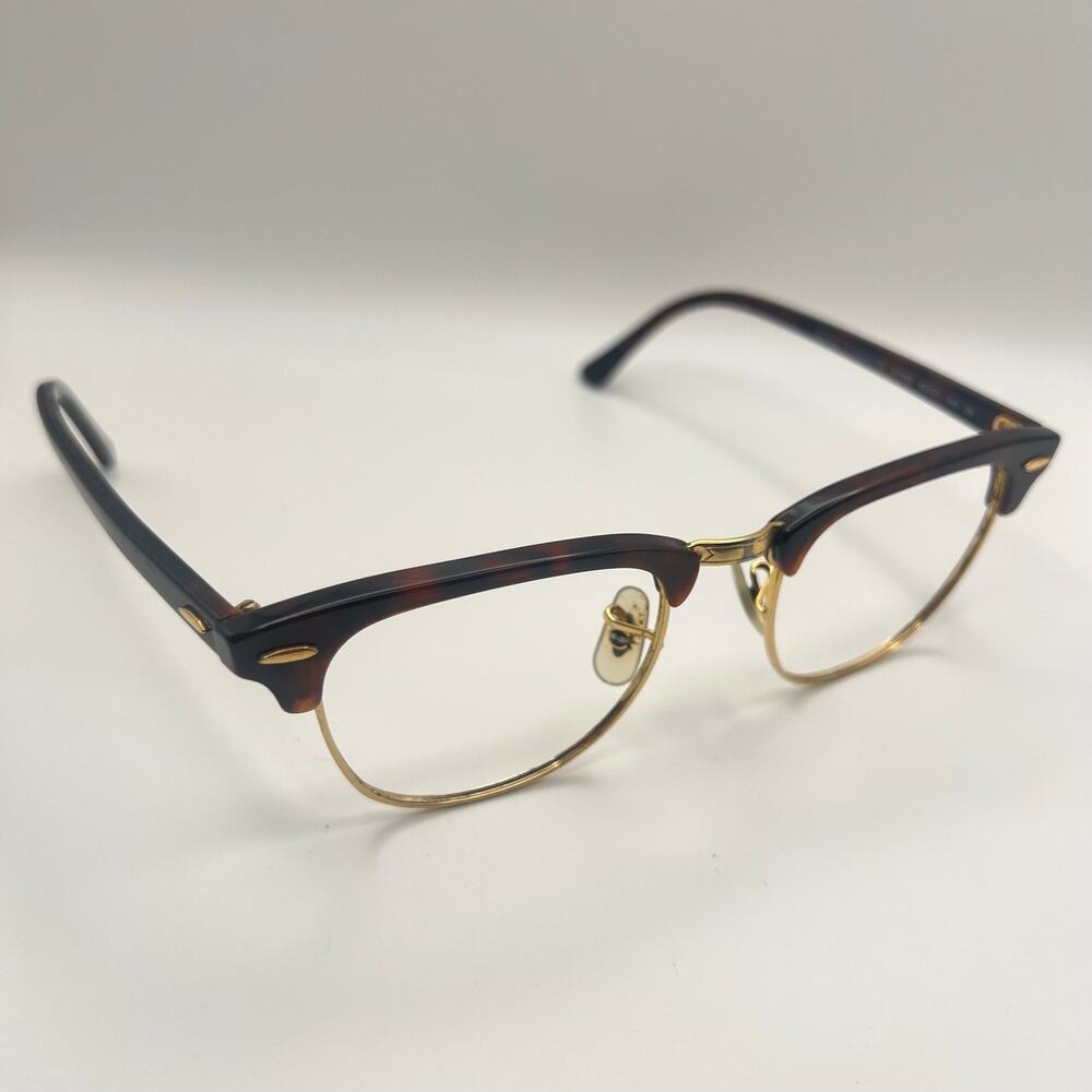 Ray-Ban RB3016 Clubmaster W0366 Sunglasses FRAMES ONLY Brown 49-21-140